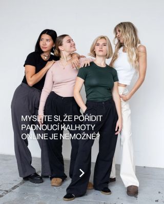 Nákupy kalhot bez stresu? A ještě navíc pohodlně online? 👀 Ano, slyšíte velmi správně! 👖✨ Víme, jak frustrující může být...