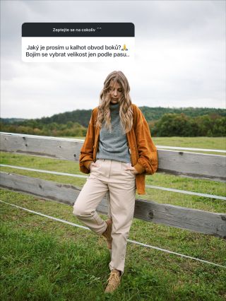 Vybírat kalhoty online je podle mě disciplína vyšší dívčí 😅 Proto se snažím kalhoty zachytit na fotkách i na videu, jak...